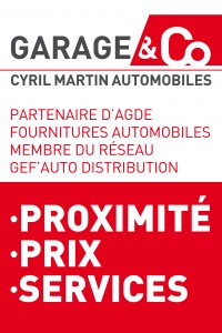 PRECISIUM PROFESSION CARROSSIER  Garage & Co PANNEAU PARTENARIAT