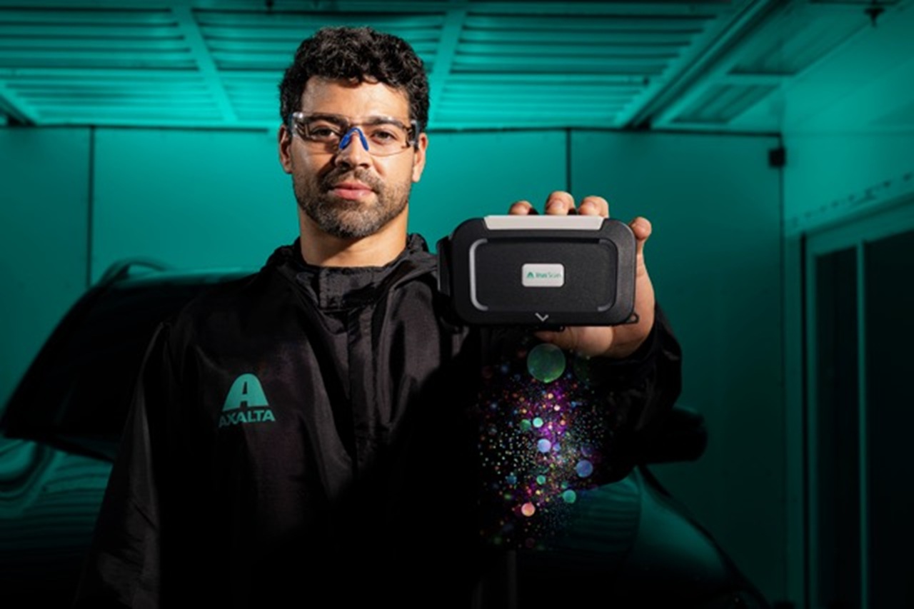 Le spectrophotomètre Axalta Irus Scan.