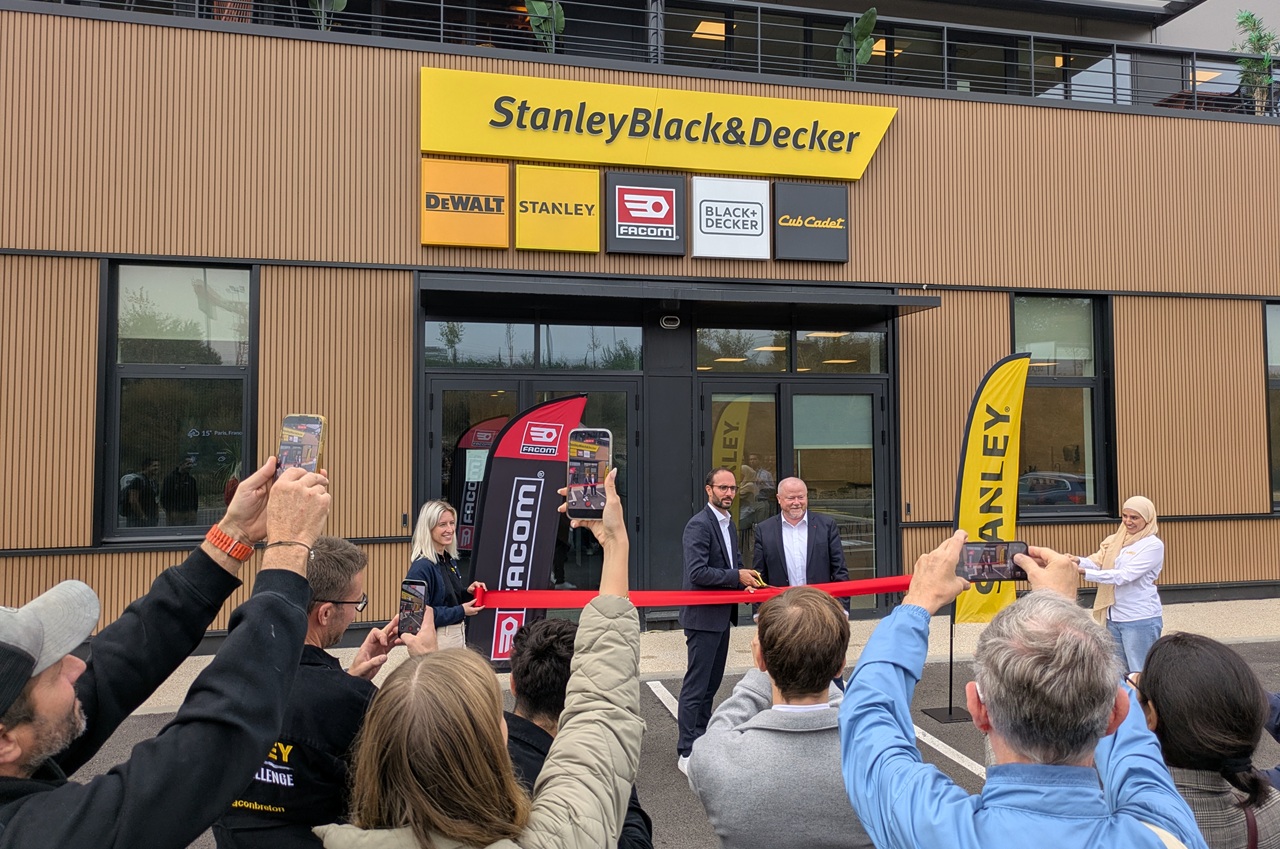 Le nouveau site francilien du groupe Stanley Black & Decker est opérationnel.