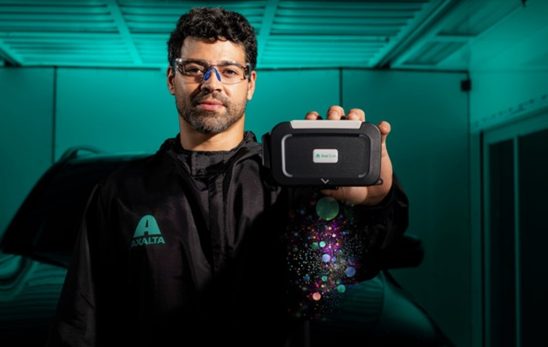 Le spectrophotomètre Axalta Irus Scan.