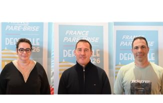Les lauréats : Sandra Fiard, Nicolas Poittevin et Eddy Declochez.