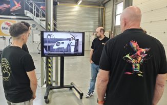 Glasurit propose des programmes de formation digitalisés.