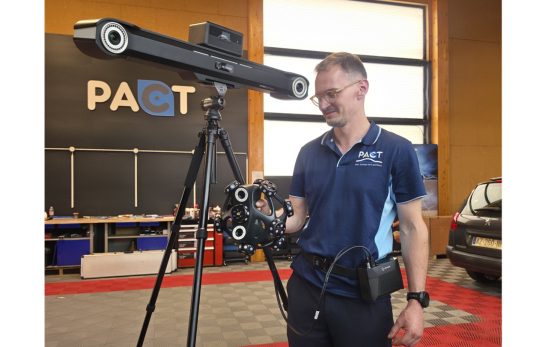 L’Hyperscan numérise des pièces de grande taille ou complexes.