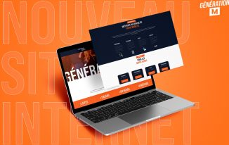 Le site www.generationm.fr permet de déposer une candidature ou un contact en quelques secondes.