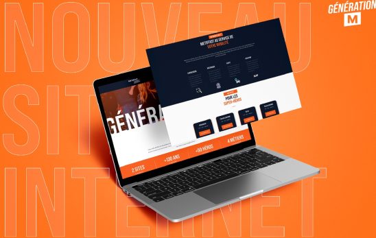 Le site www.generationm.fr permet de déposer une candidature ou un contact en quelques secondes.