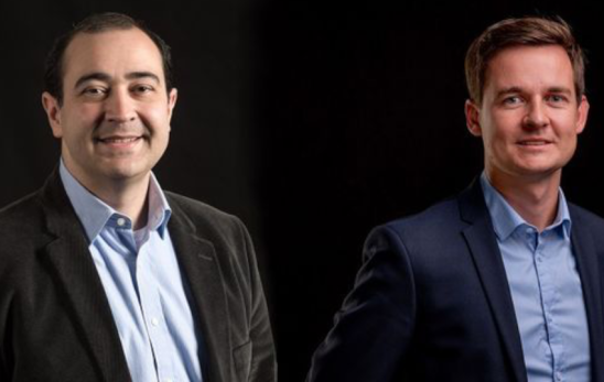 De gauche à droite Leonardo Araujo et Flavien Philippon