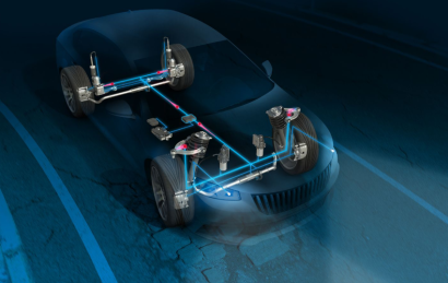 Le composant Smart Chassis de ZF peut être connecté à l'unité de connectivité ZF ProConnect et interagir avec le système CDC de ZF. Il prend en charge la stabilisation électromécanique du roulis et la gestion de la hauteur de l'éclairage.