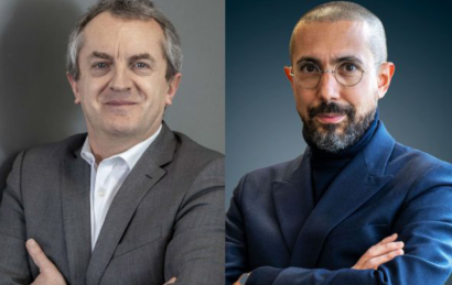 Gaël du Bois de Beauchesne et Olivier Bouelharrag, de Kia France.