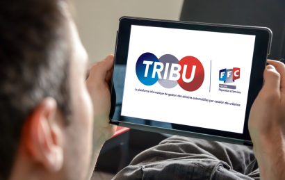 Car service concept on a tablet